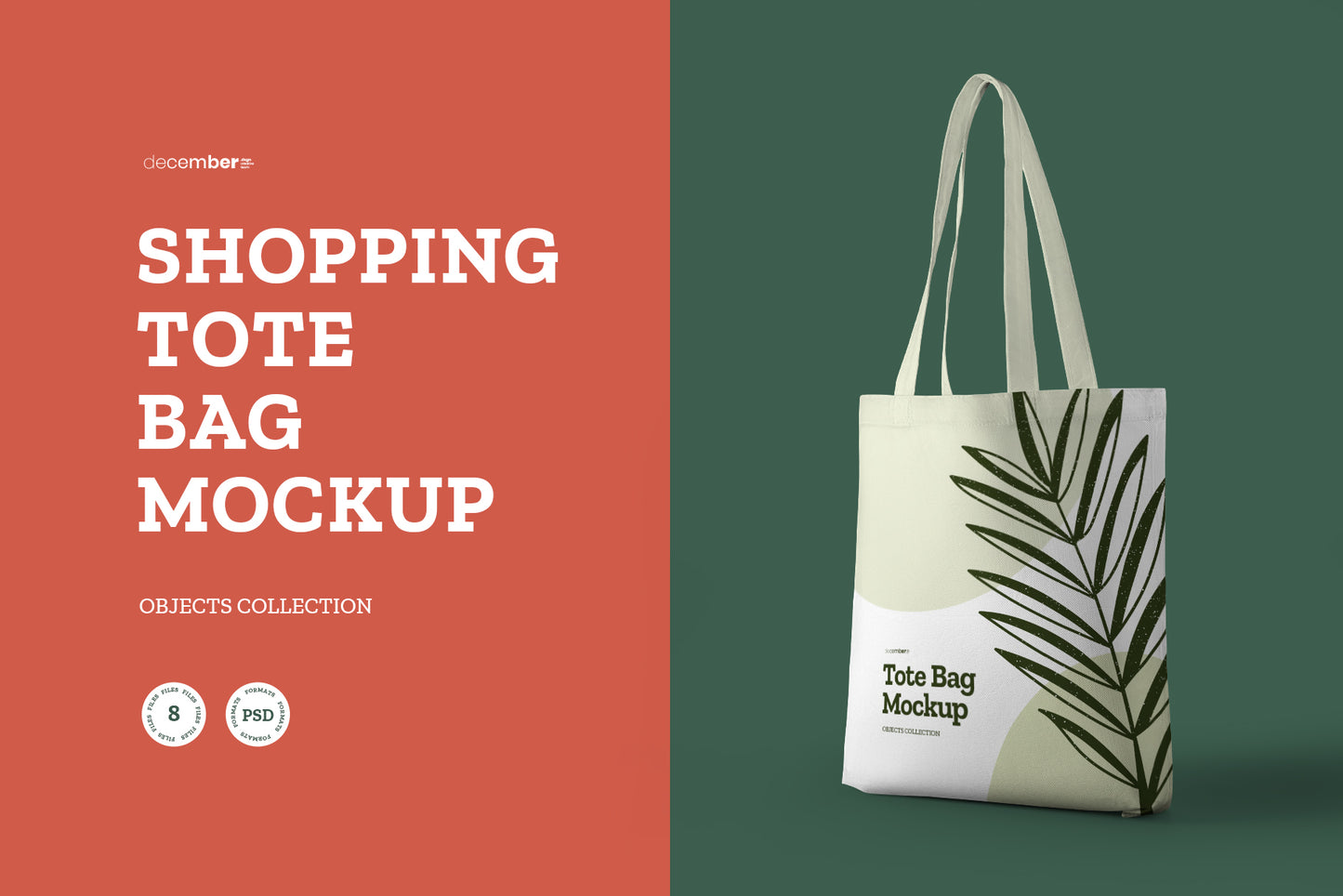 8 Shopping Tote Bag Mockups