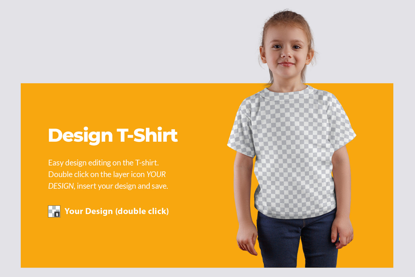 7 Mockups Kids T-Shirt