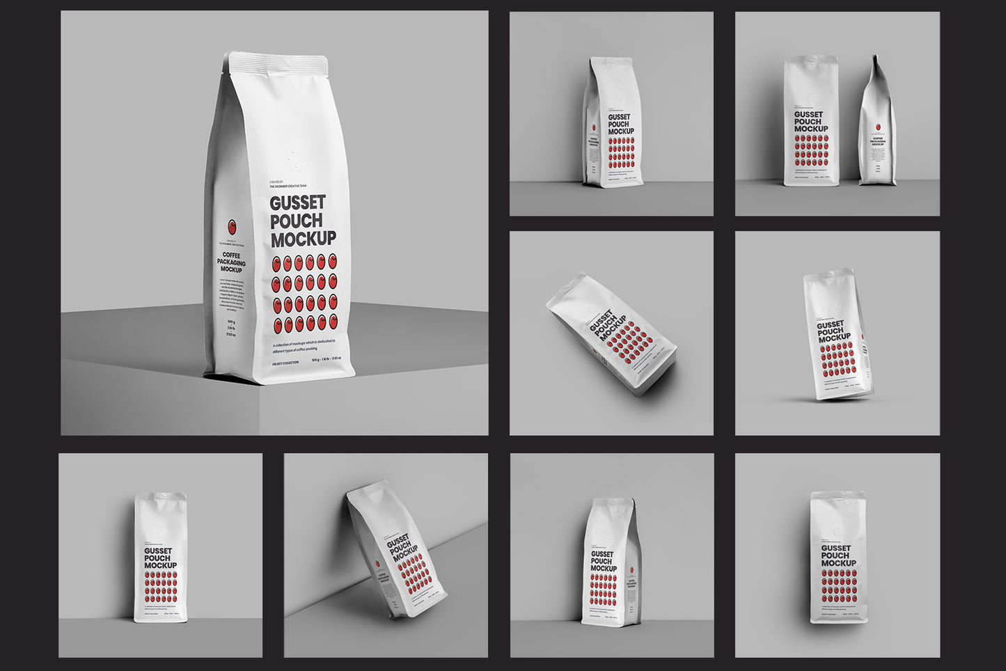 14 Coffee Bag Mockups