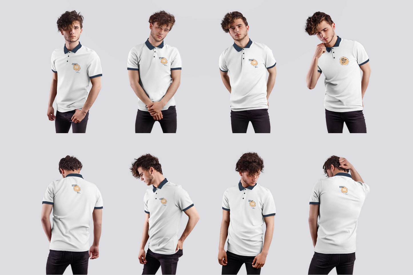 24 Polo Men Mockup - Man/3D/Objects ( Collection #4 )