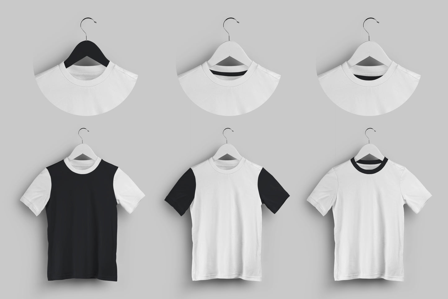 8 Mockups of a Children's T-shirt