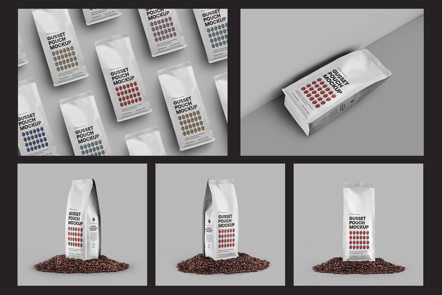 14 Coffee Bag Mockups