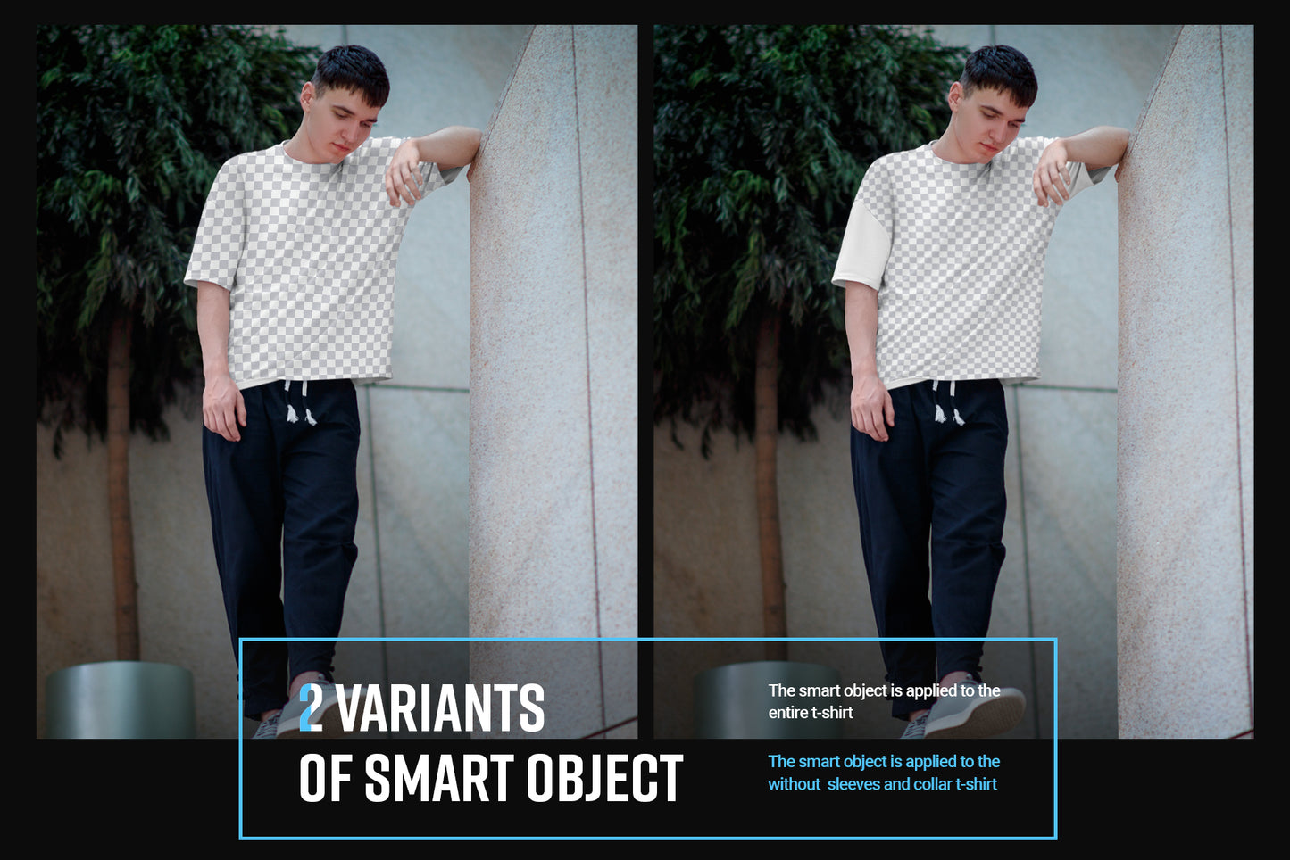 8 Oversized T-shirt Mockup. Urban Style
