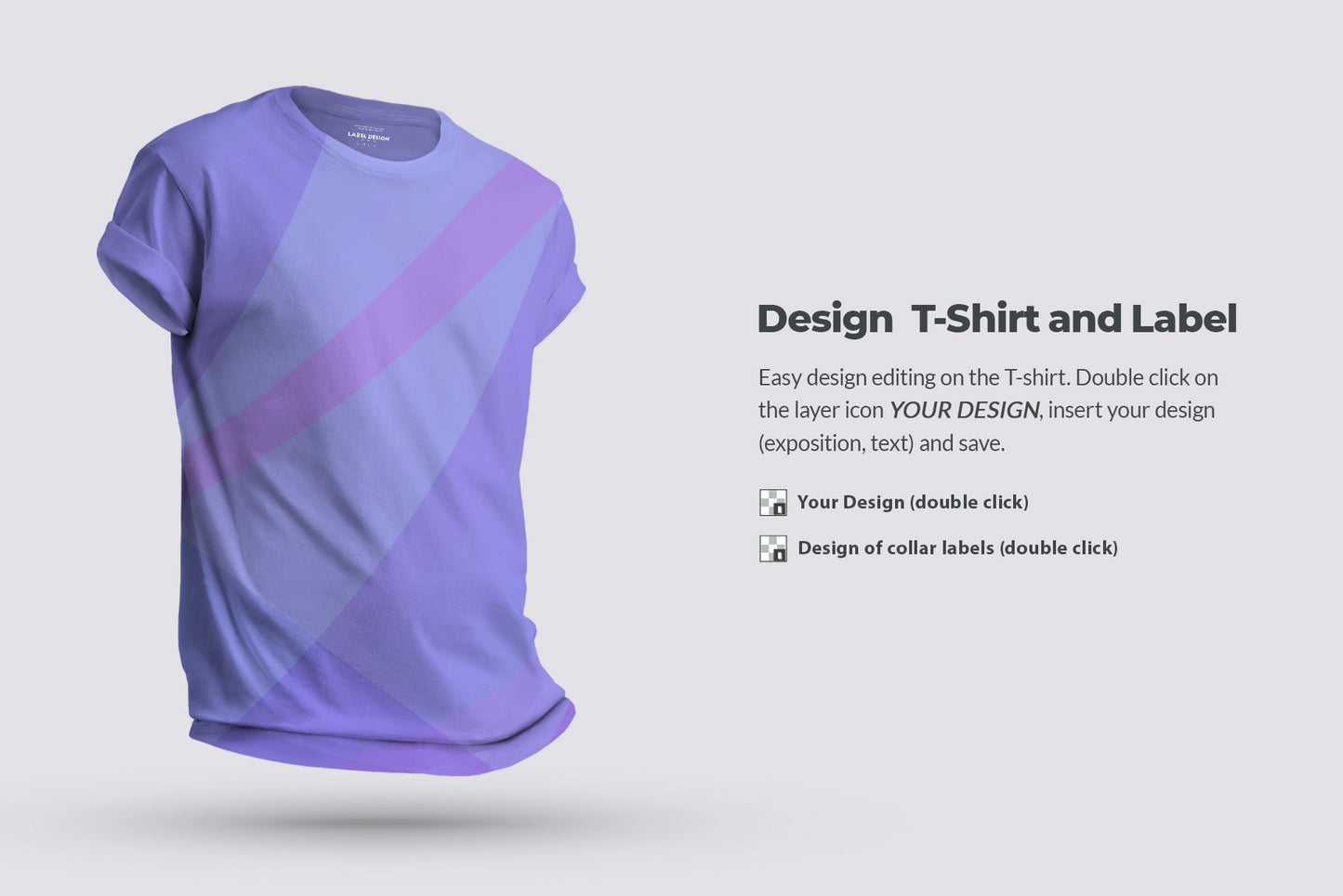 6 Mockups T-Shirts 3d Style