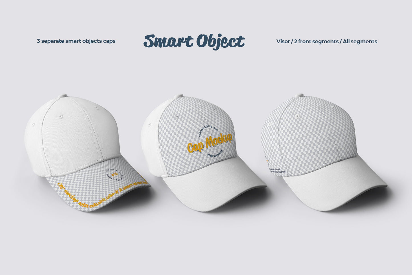 6 Cap Mockups