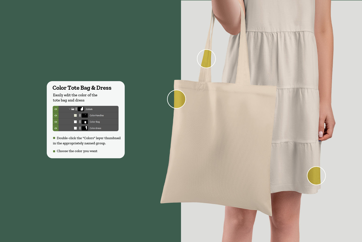 6 Shopping Tote Bag Mockups in the Hands of a Girl