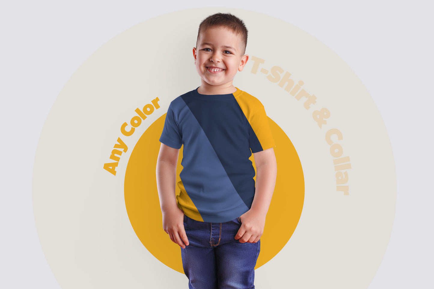 8 Mockups Kids Boy T-shirt
