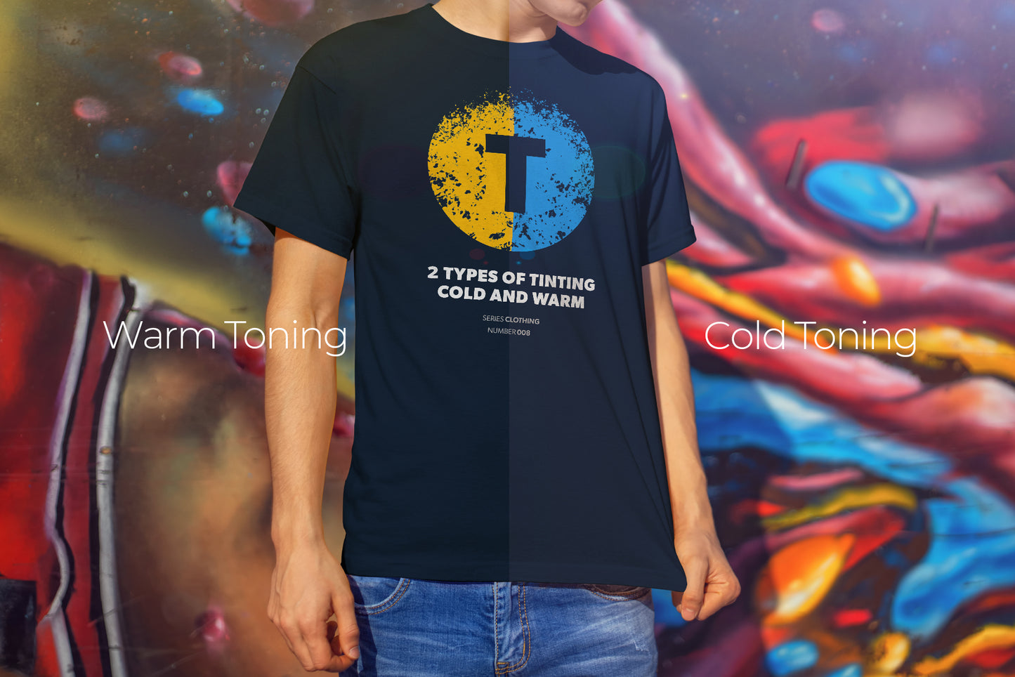 8 Mockups T-Shirts on the Man