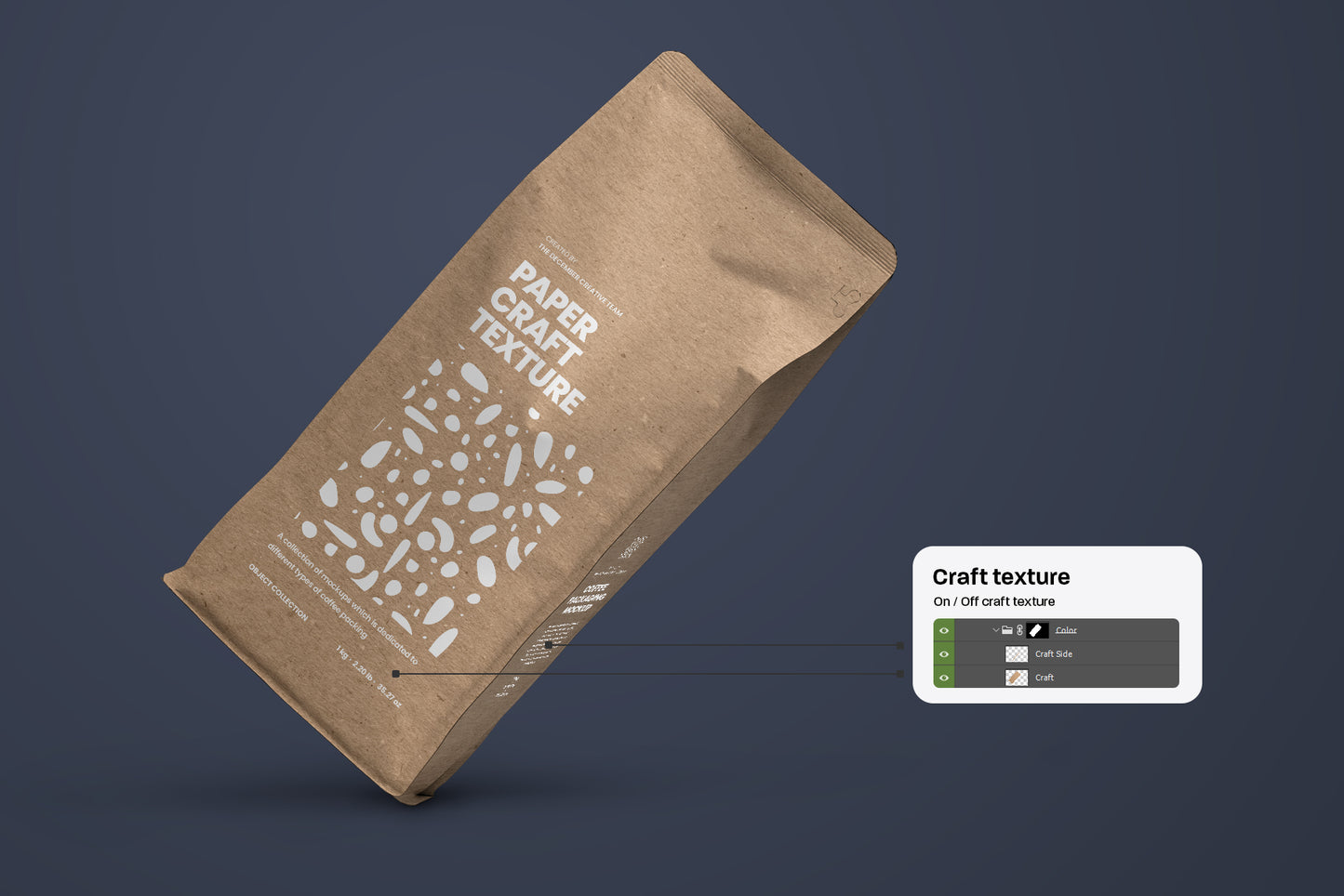 12 Side Gusset Coffee Bag Mockups