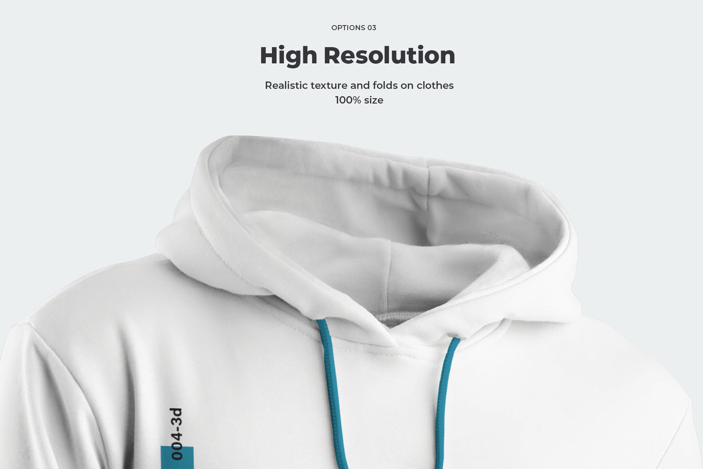 8 Mockups Hoodie. 3D Style