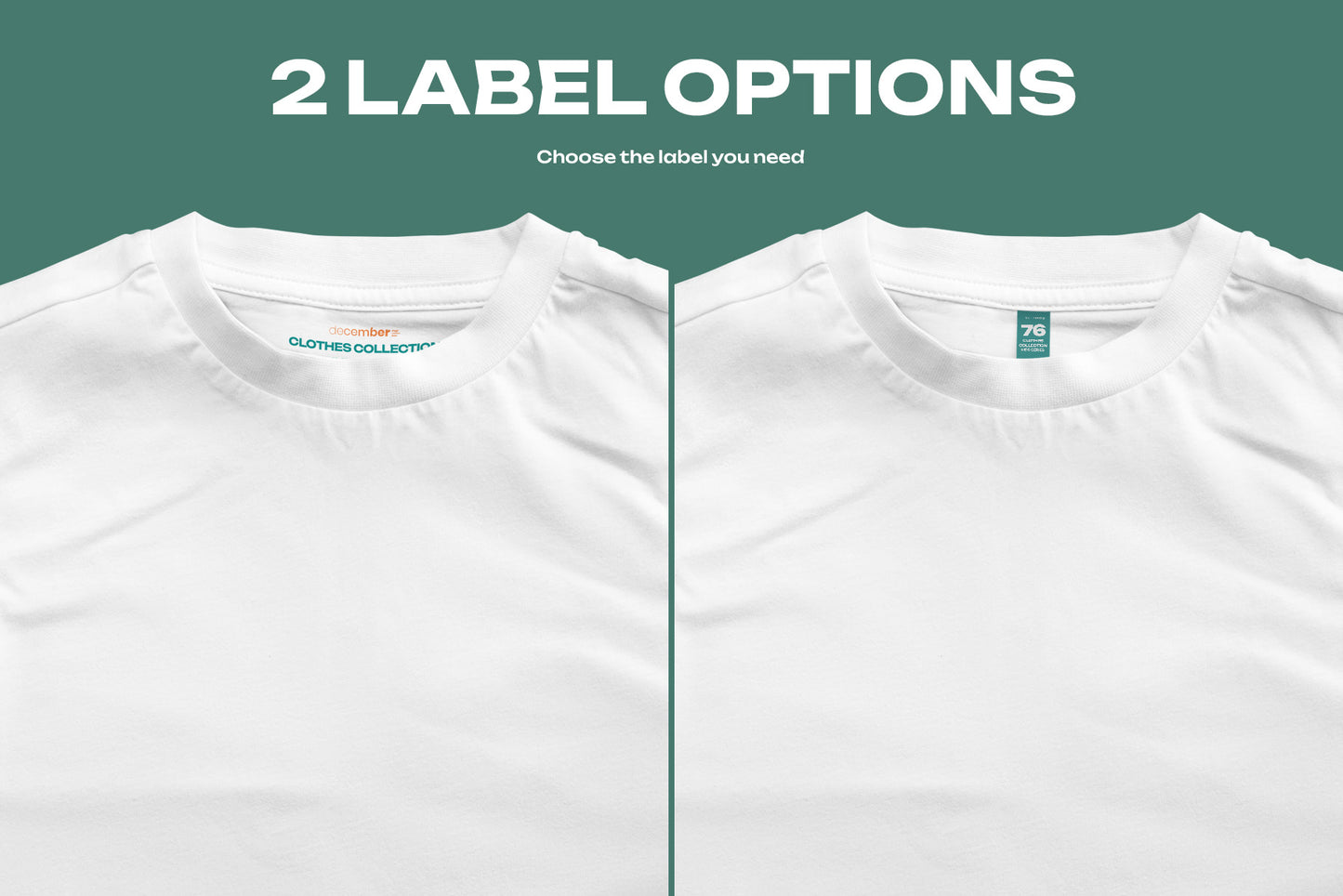 12 Mockups of a Children's T-shirt in Different Styles