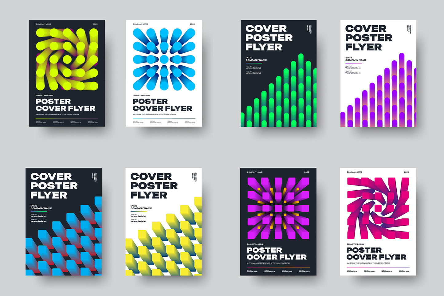 80 Abstract Veectors Shapes