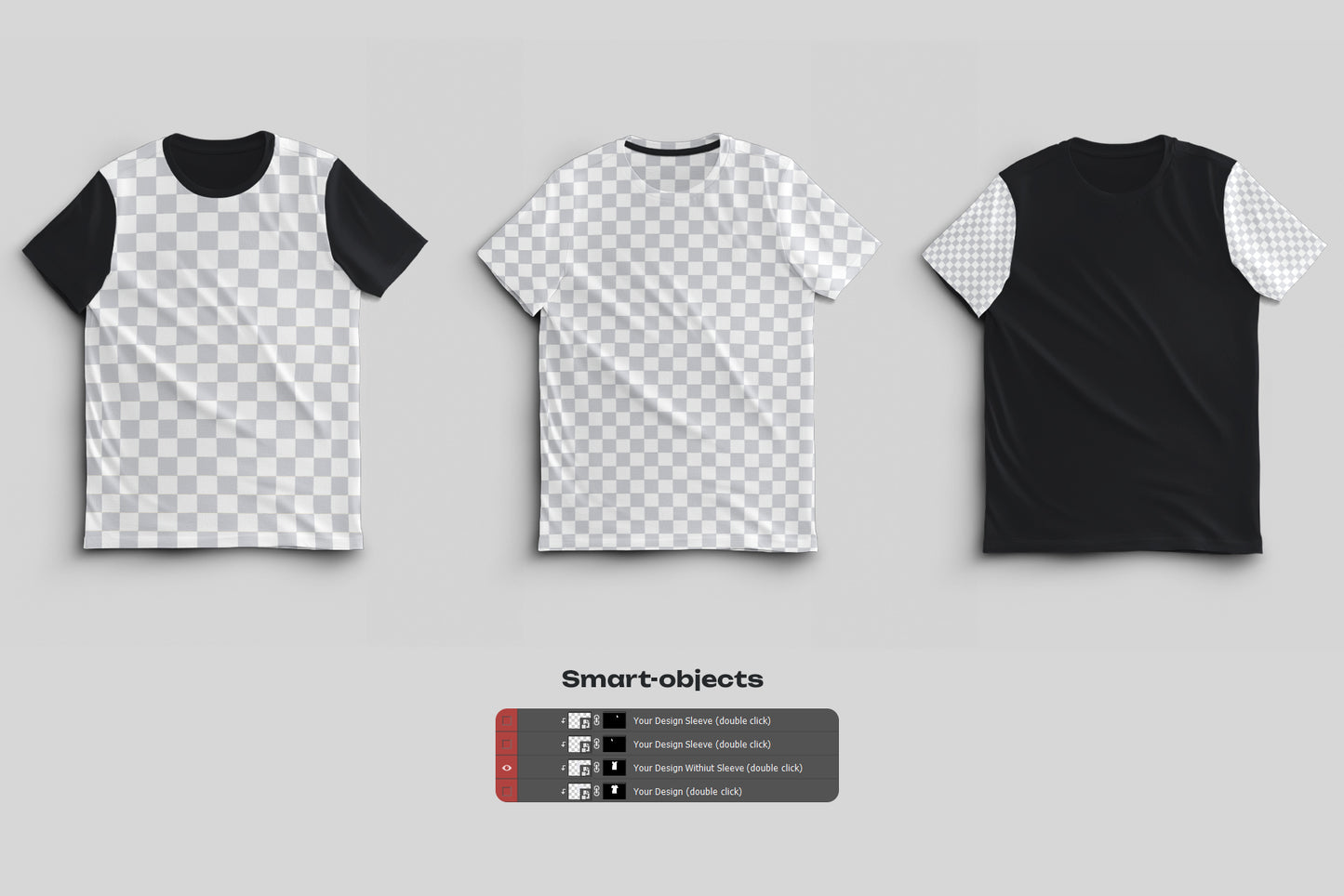 7 Mockups Classic Unisex T-Shirt