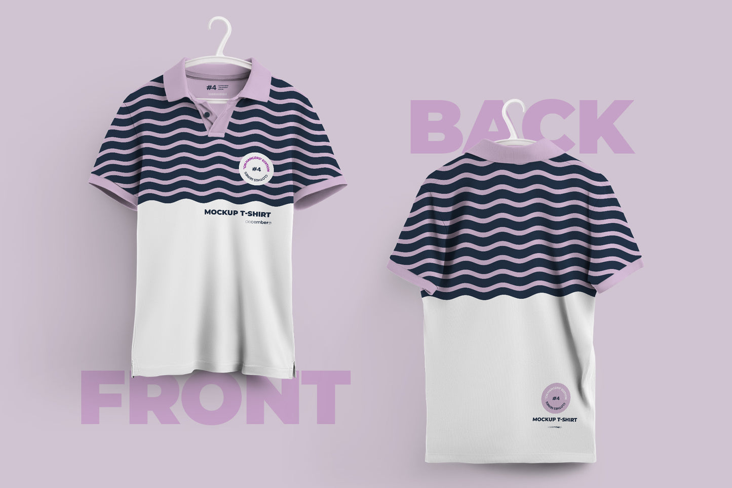 Bundle of Mockups of Different Clothes on Different Hangers