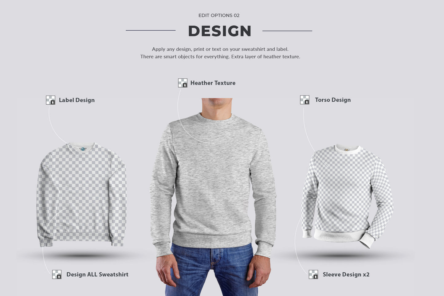 24 Mockup Men Sweatshirt - Man/3D/Objects ( Collection #3 )