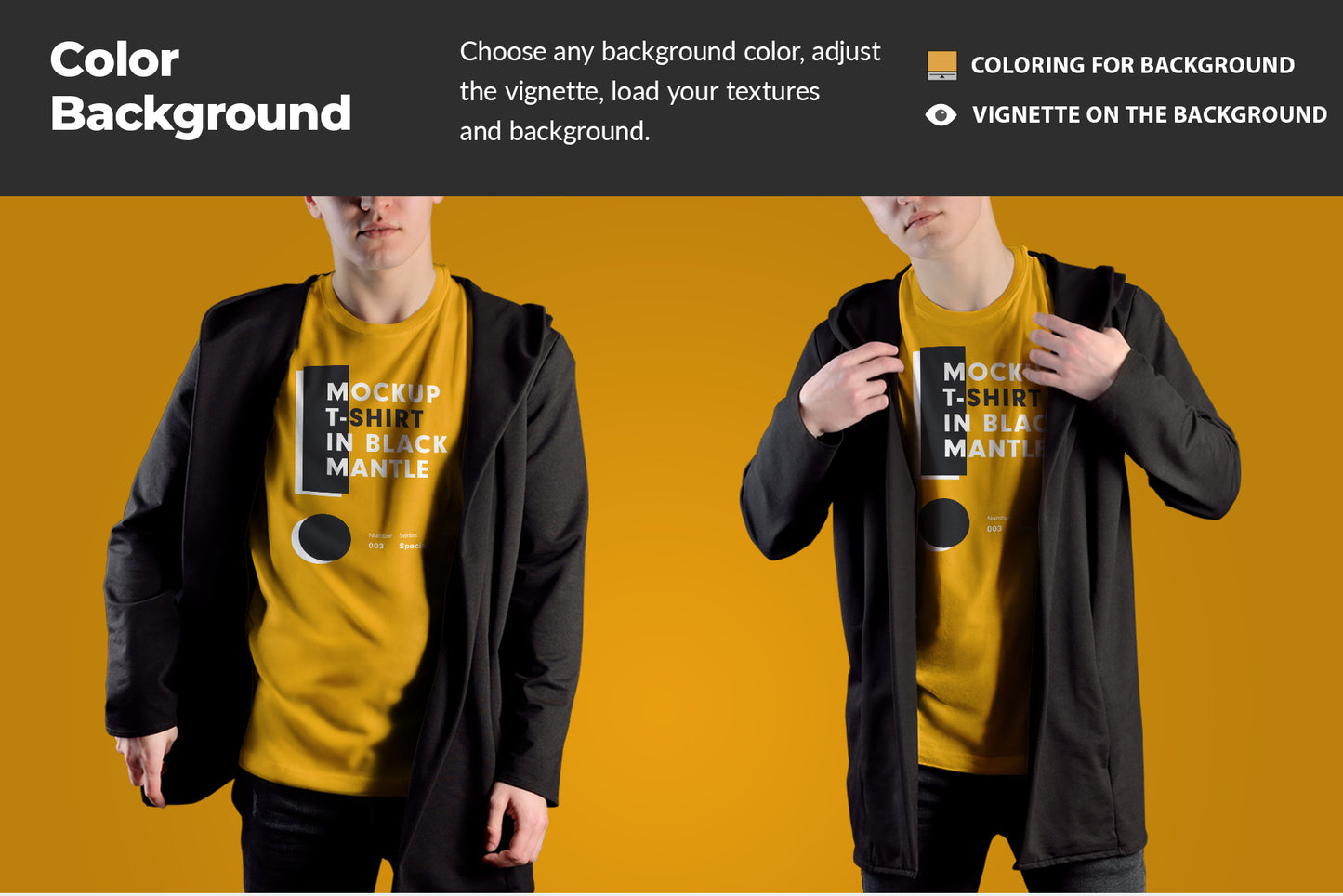 8 Mockups T-Shirts on the Man