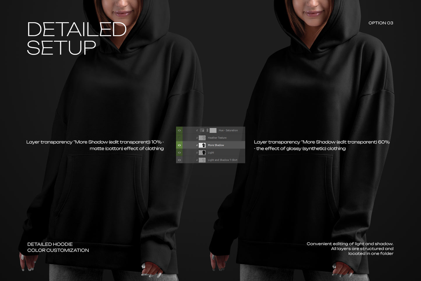 5 Mockups Woman Oversize Long Hoodie. vol.02