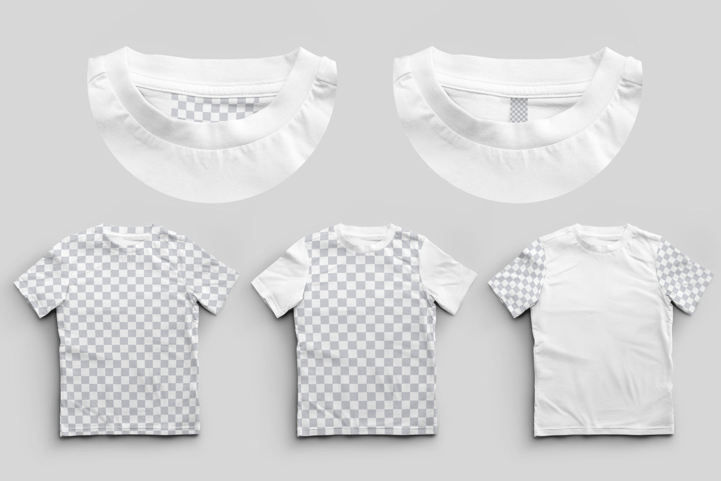 8 Mockups of a Children's T-shirt