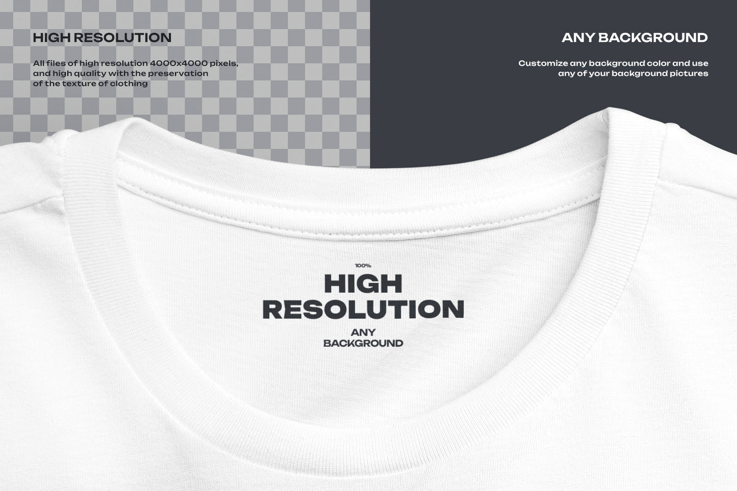 7 Mockups Classic Unisex T-Shirt