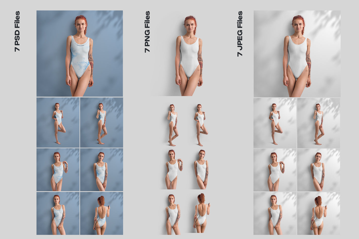 7 Athletic One Piece Swimsuit Mockups