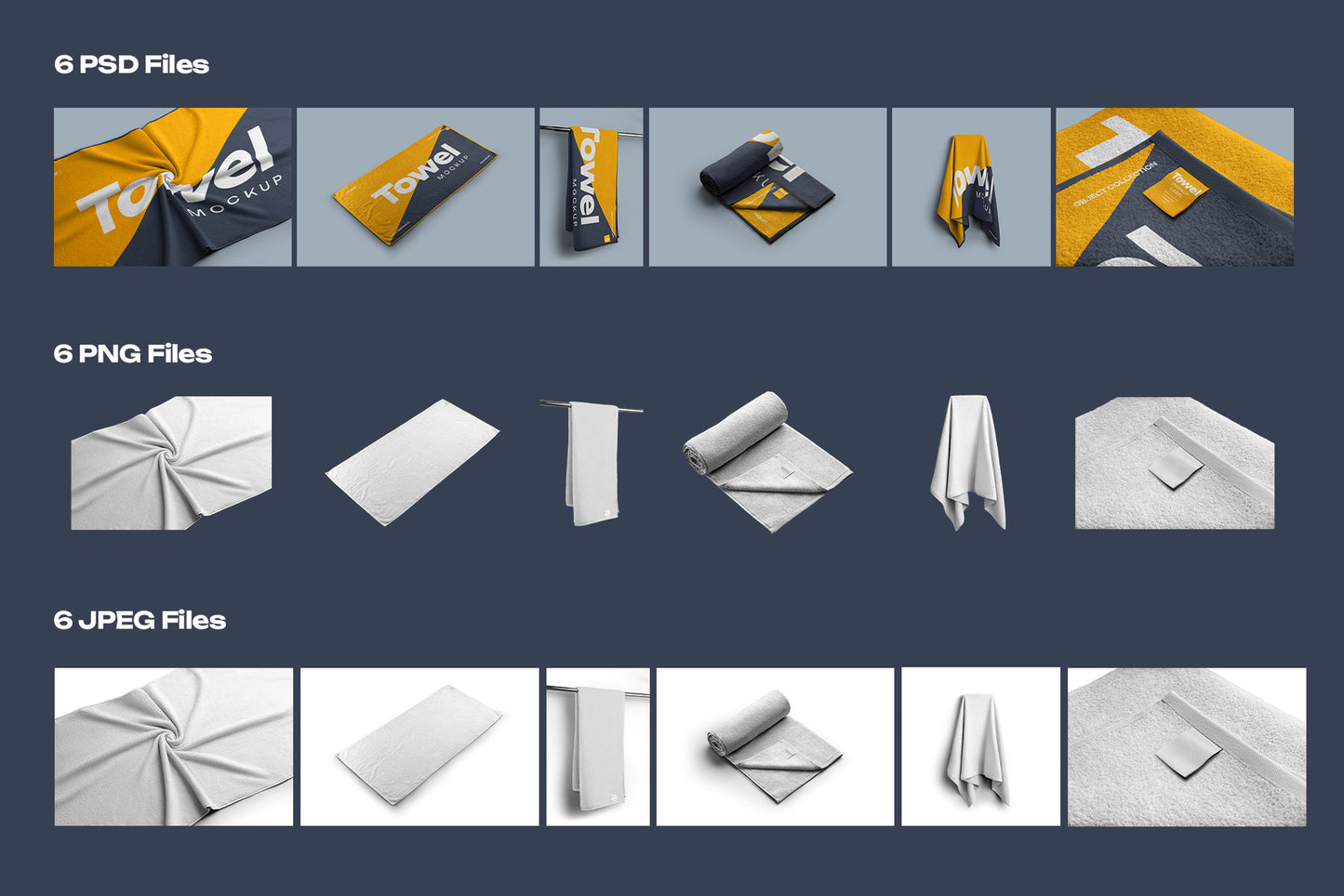 6 Mockup of a Large Bath v2 / Beach Towel
