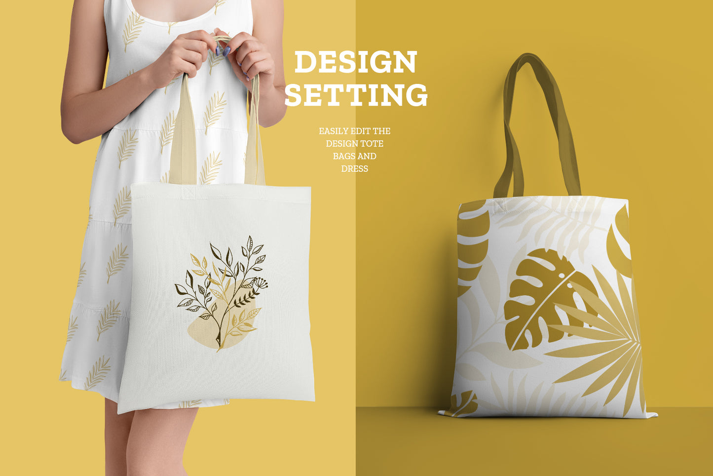 12 Shopping Tote Bag Mockups