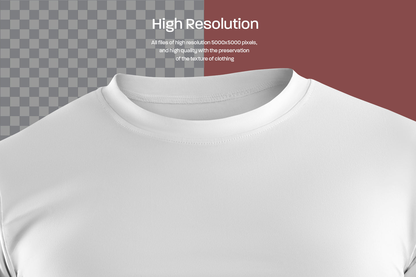 5 Men's Mockups Longsleeve T-Shirt