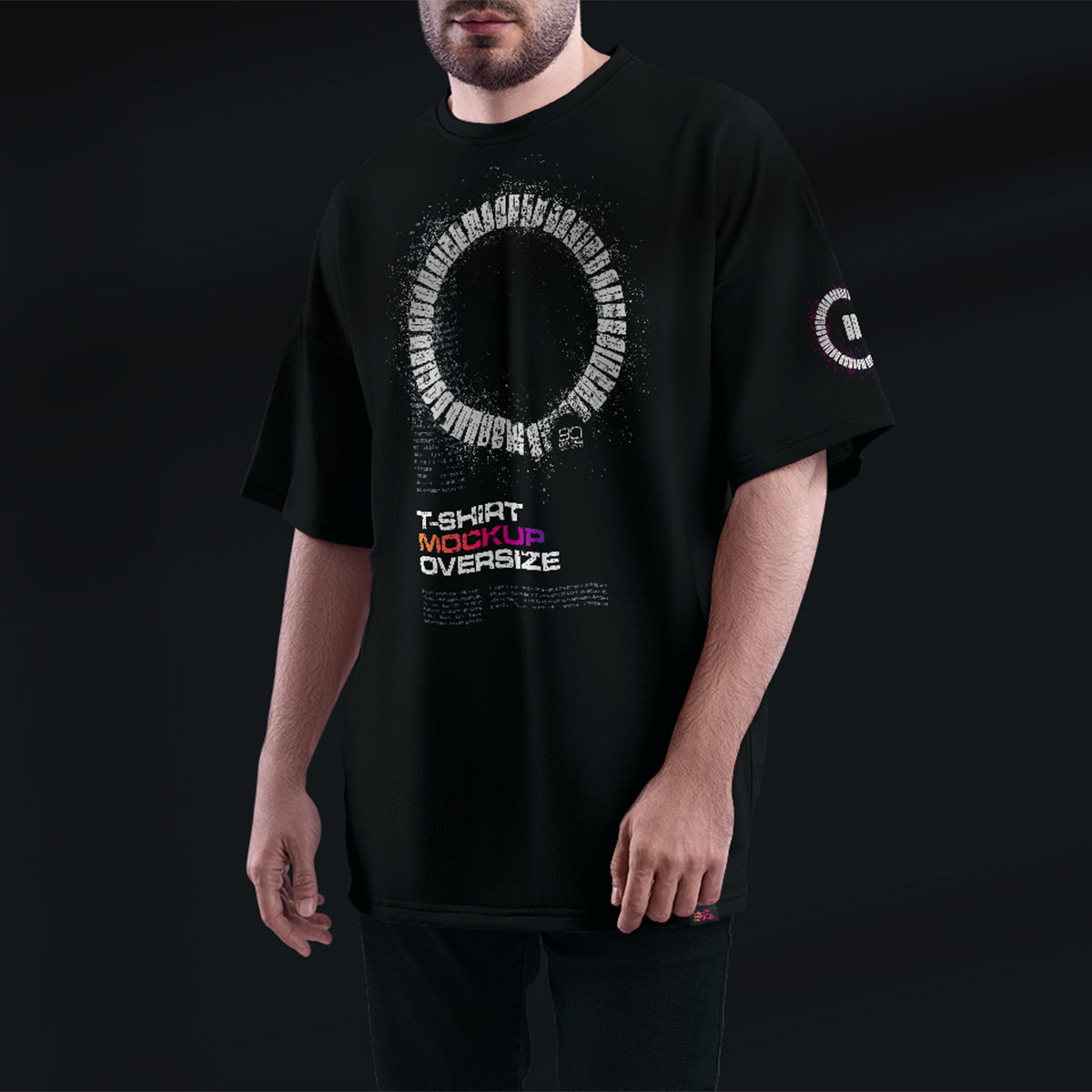 Free Mockups Oversize T-Shirt