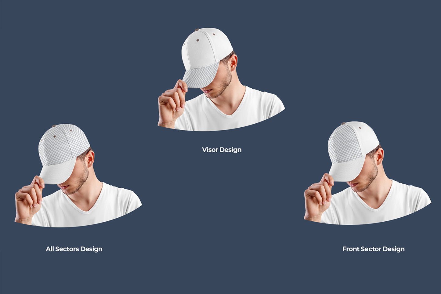 5 Mockups Men's Cap