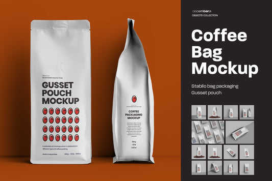 14  Coffee Bag Mockups