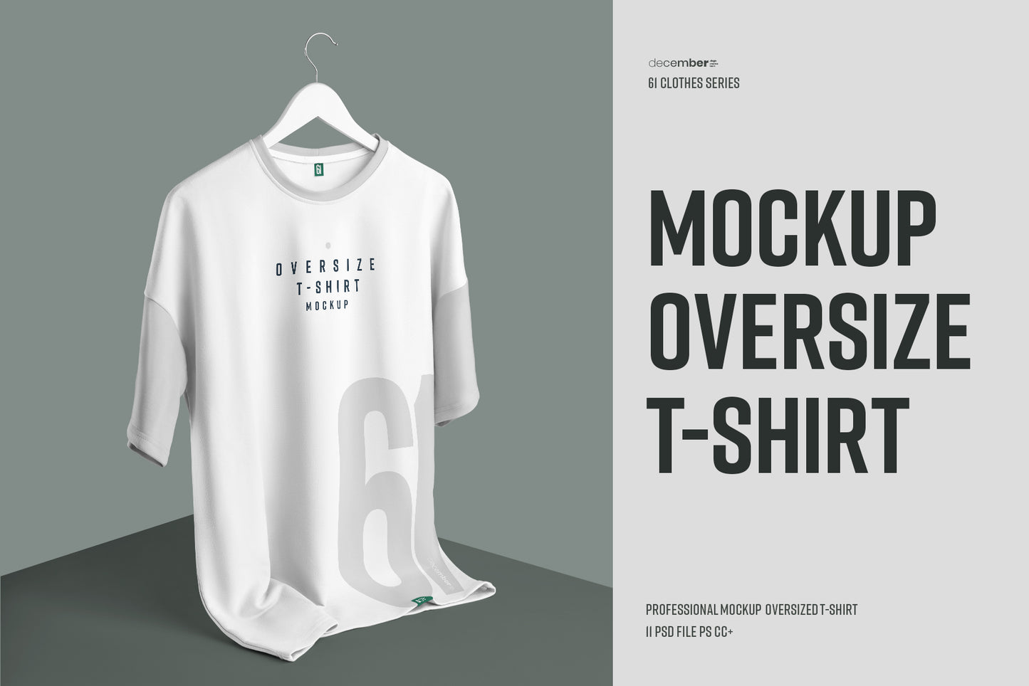 11  Mockups Oversize T-shirt