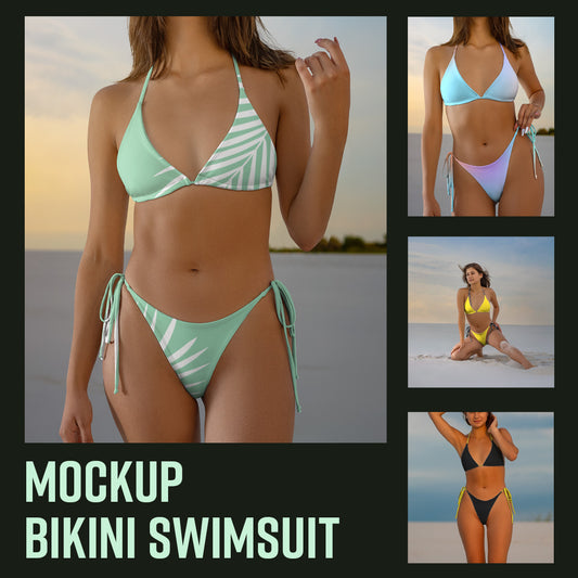 7 Beach Bikini Mockups