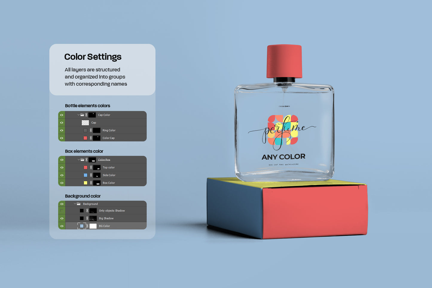 9 Perfume Packaging Mockups