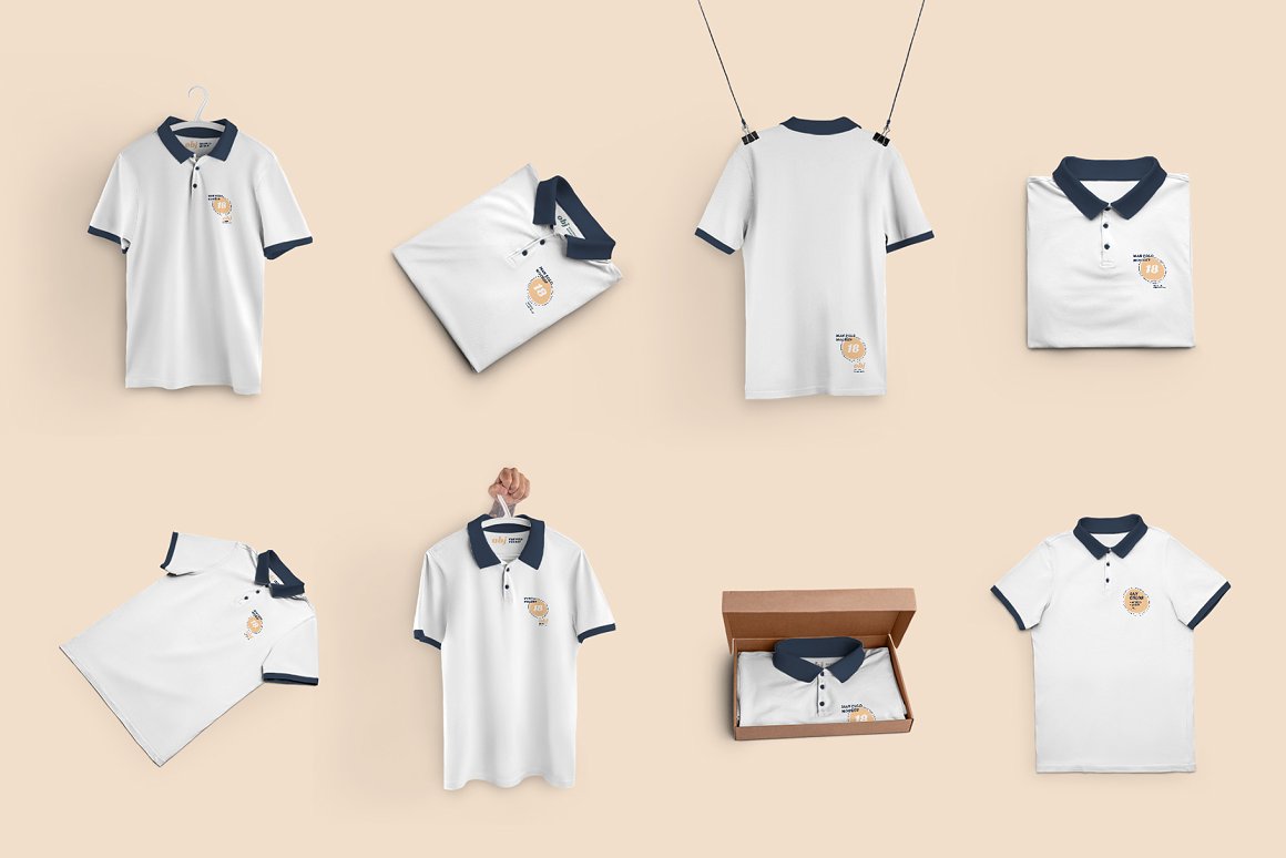 8 Mockups Polo
