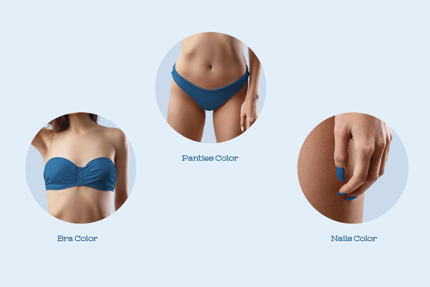 7 Mockups Bikini Swimsuit