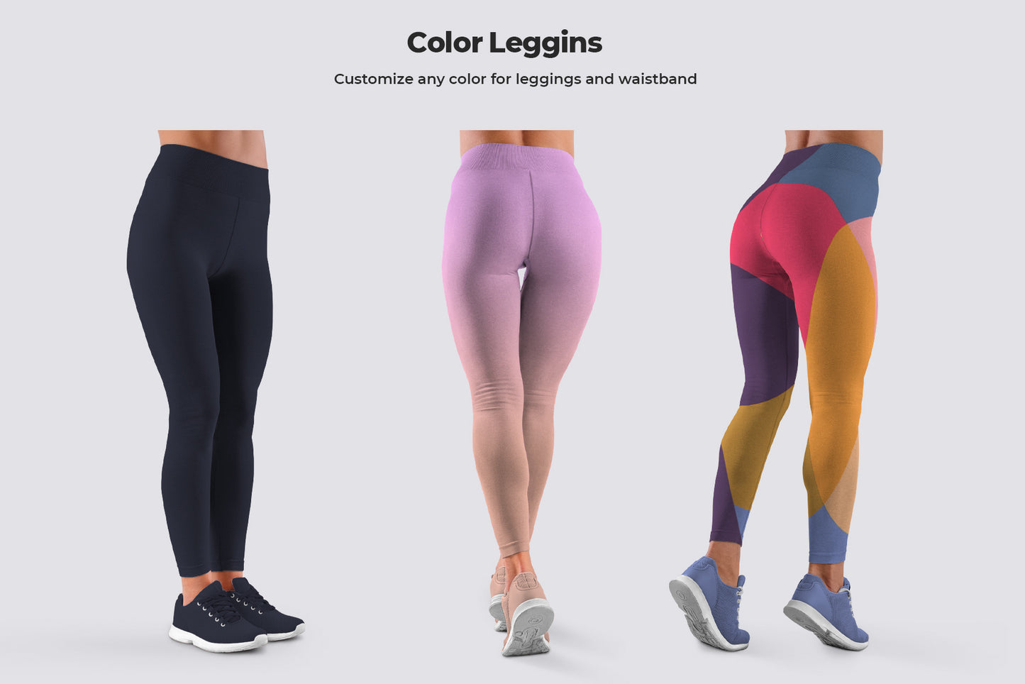 8 Mockups Women Leggins