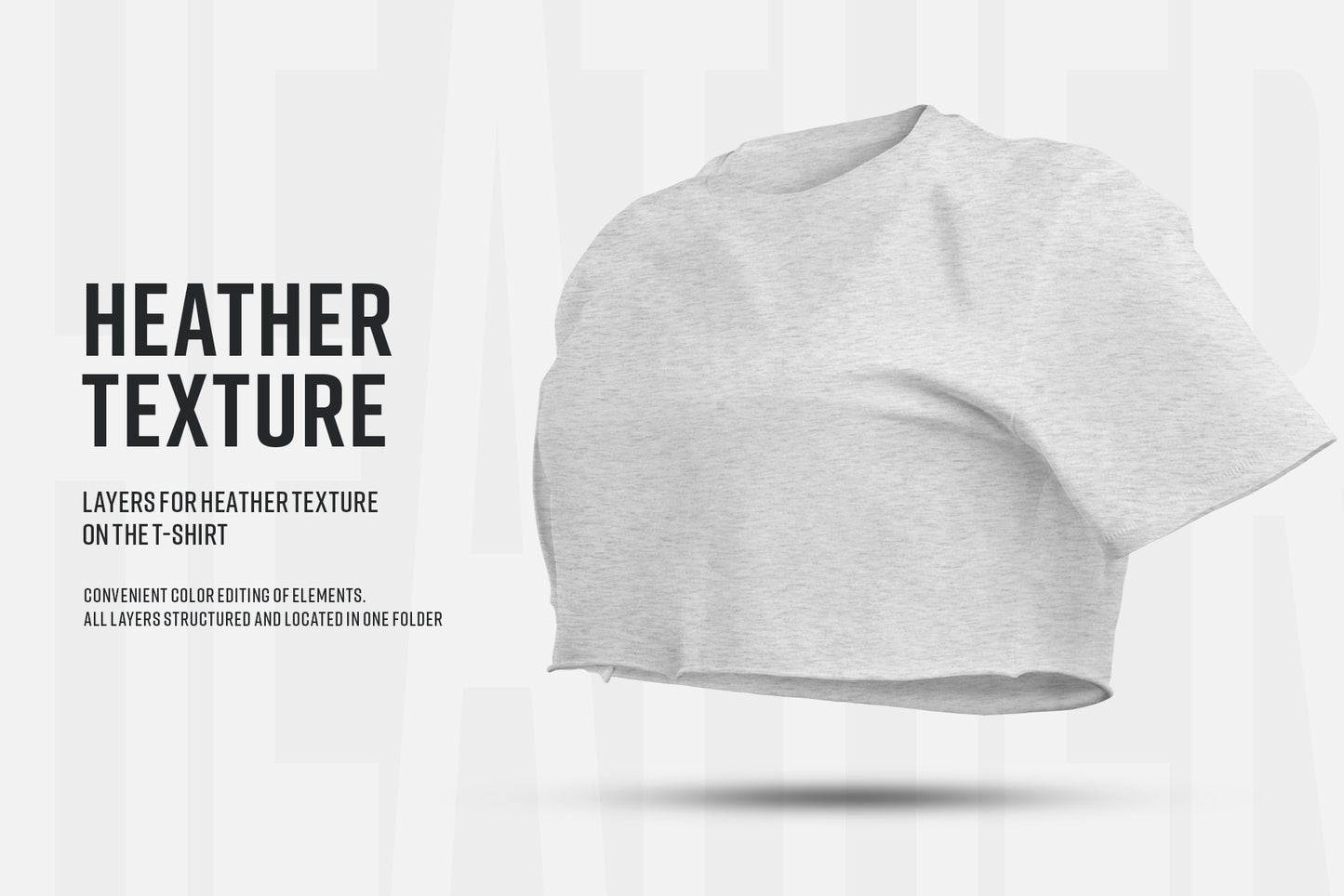 8 Mockups Crop Top T-shirt in 3D style