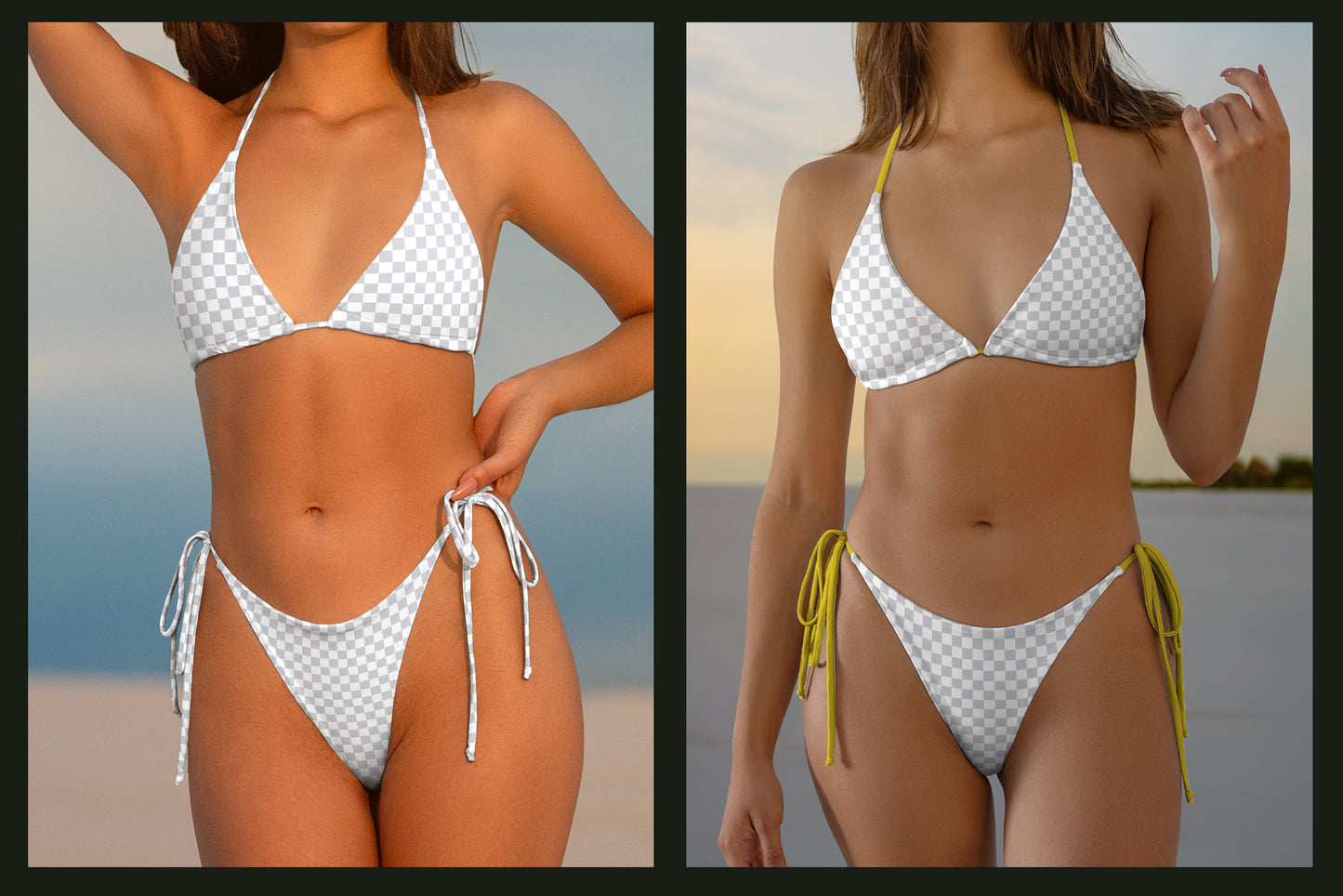 7 Beach Bikini Mockups