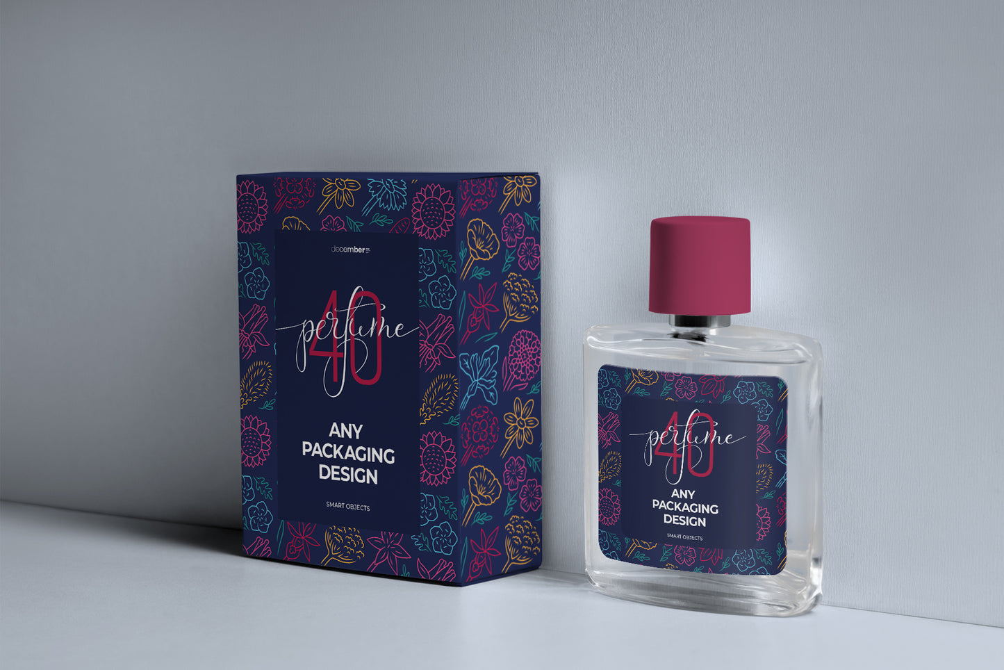 9 Perfume Packaging Mockups