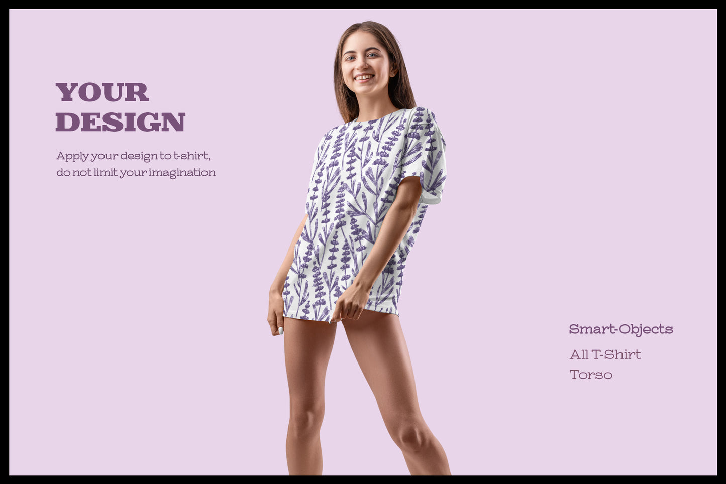 7 Mockups Woman T-Shirt
