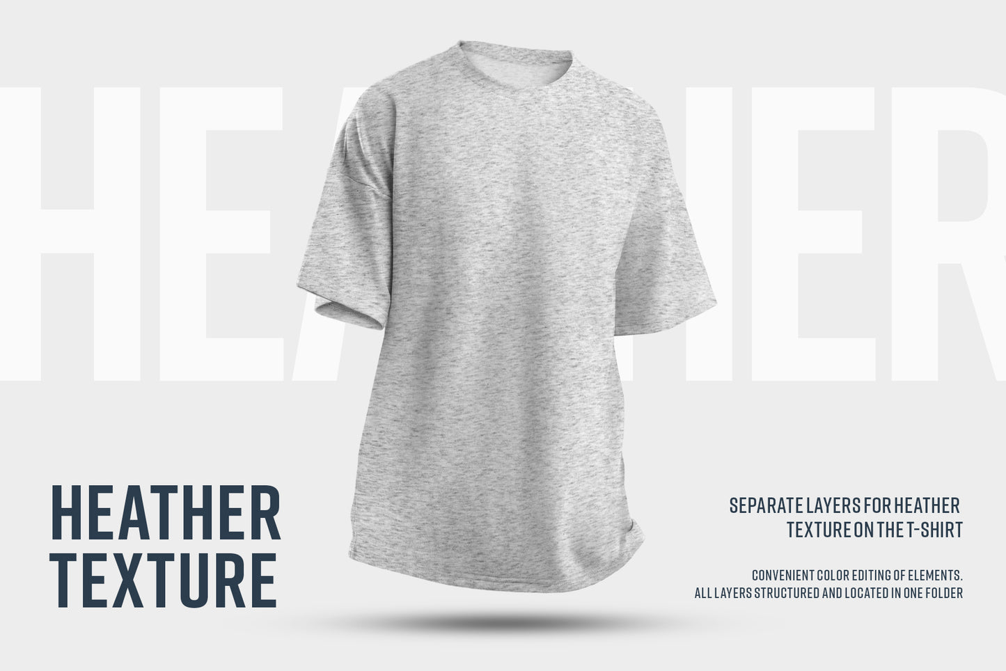 Mockups Oversize T-shirt. Singles Files