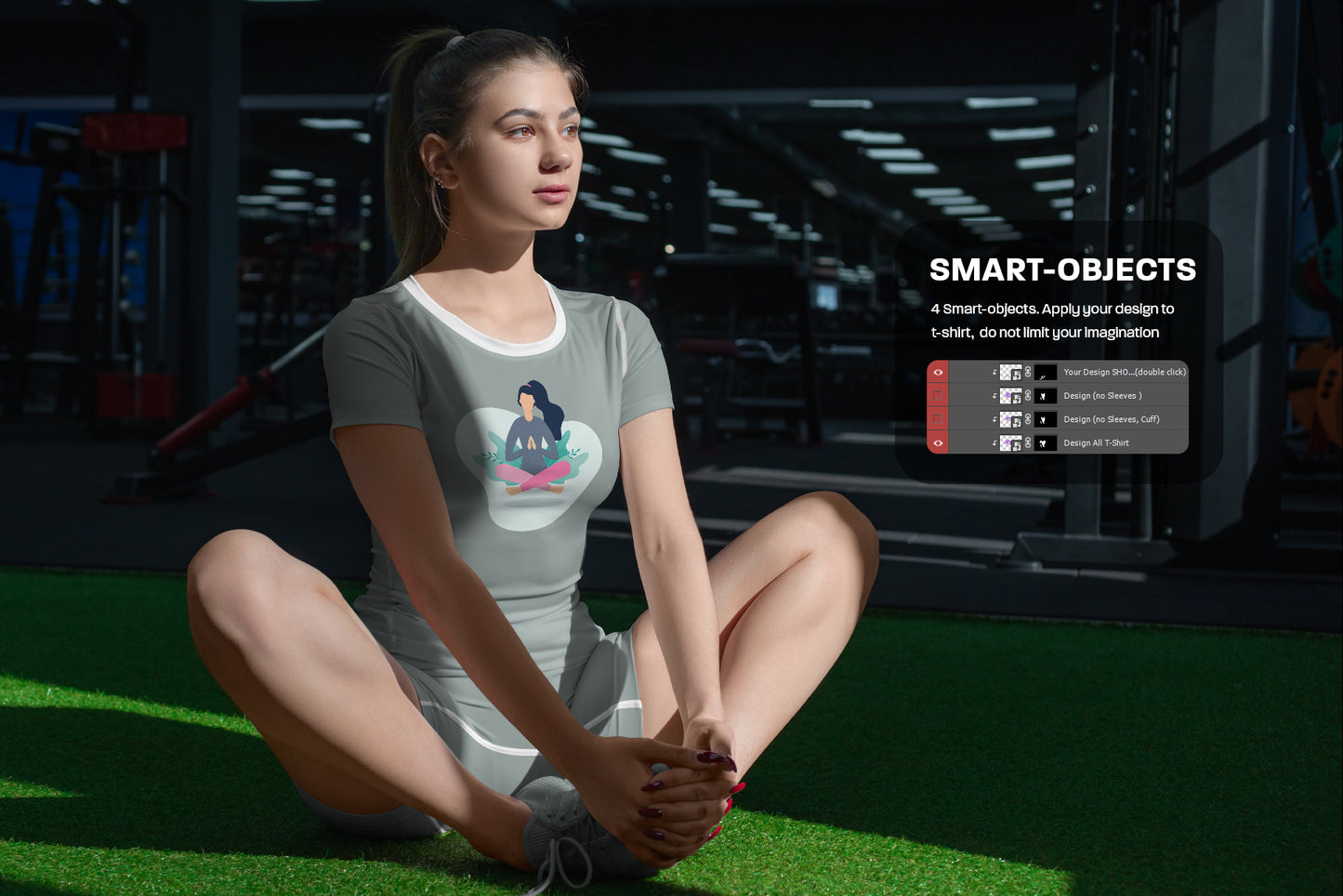 5 Sports T-Shirts and Shorts Mockups