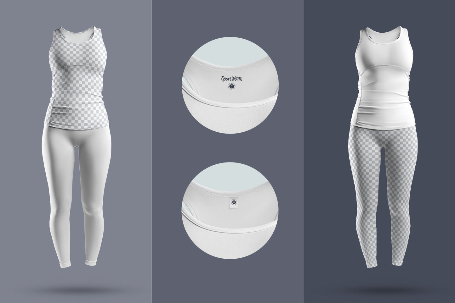 6 Mockups Tank Top and Leggings
