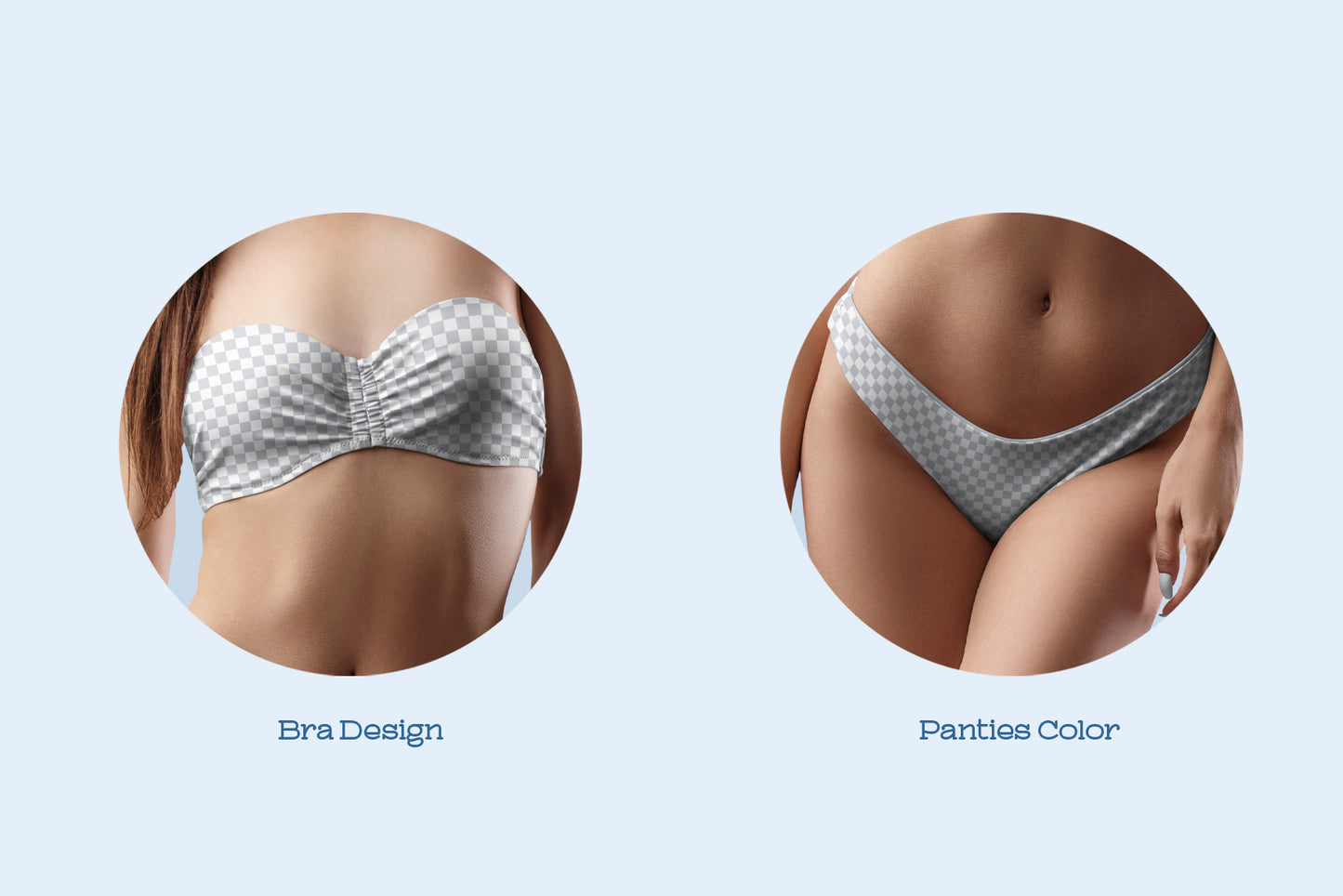 7 Mockups Bikini Swimsuit