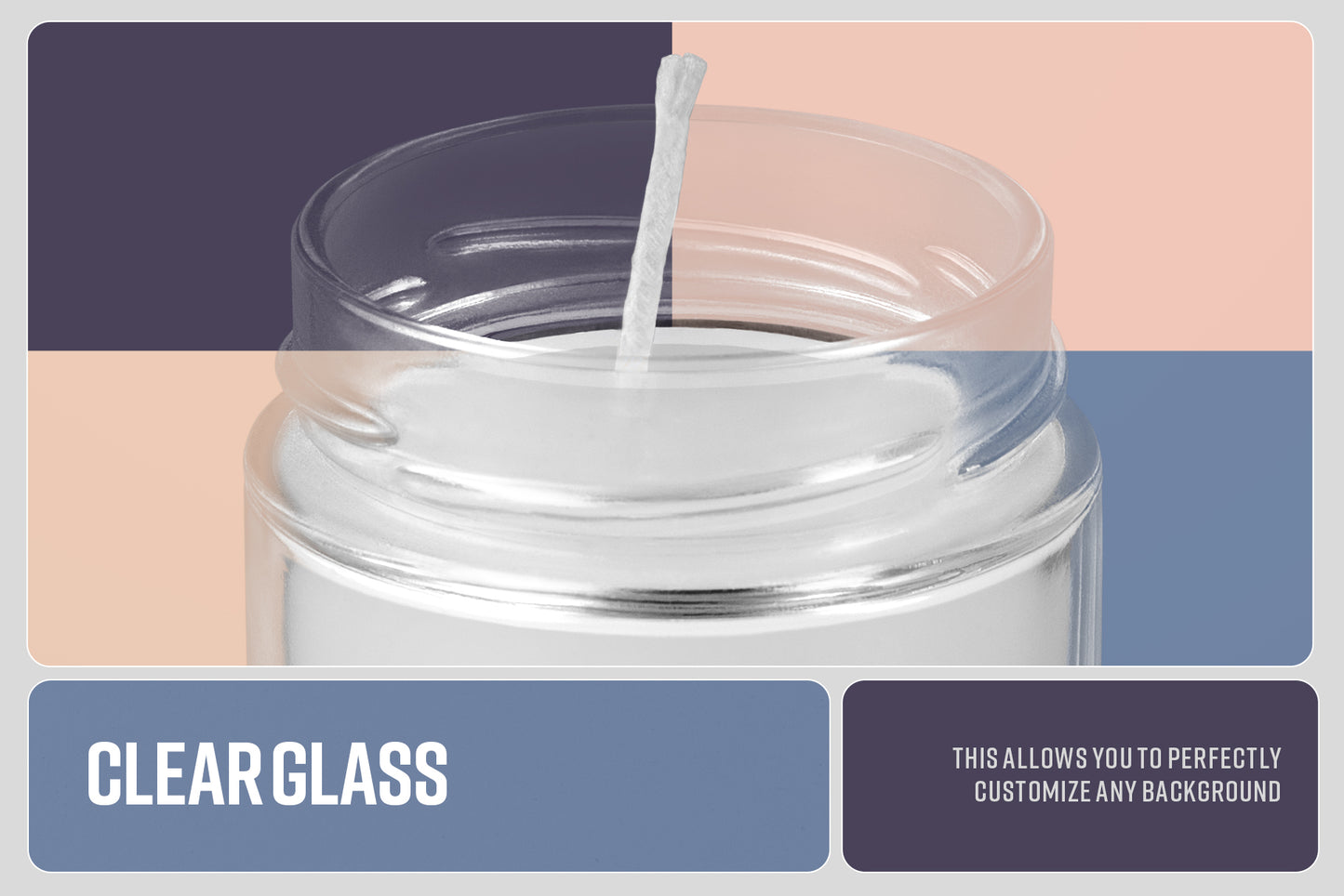 10 Mockups of Candles in a Glass Jar with a Lid. vol.01