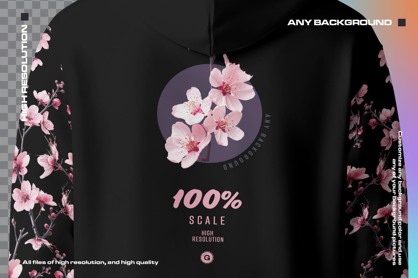 3 Oversized Hoodie Mockups on Asian Man. Vol.01. Generated AI