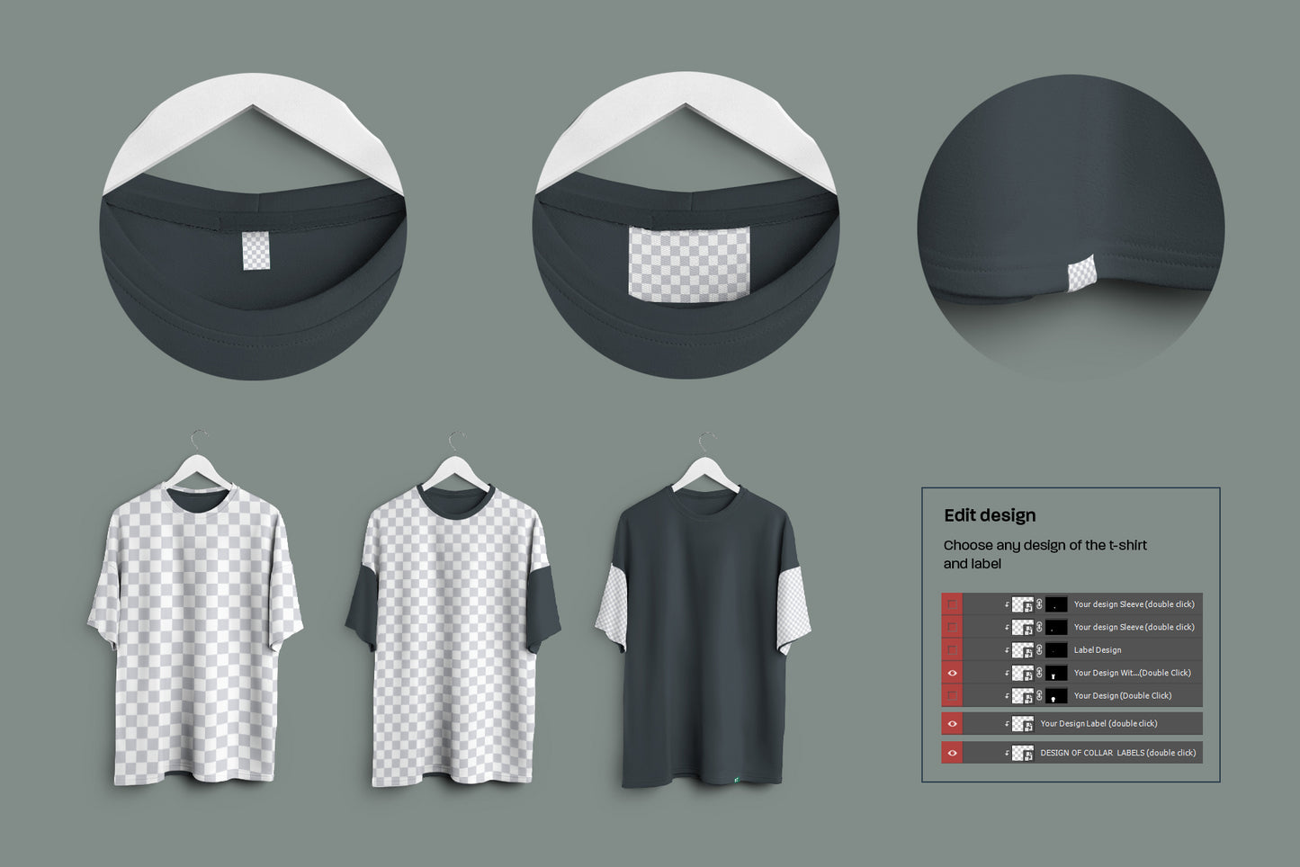 11  Mockups Oversize T-shirt