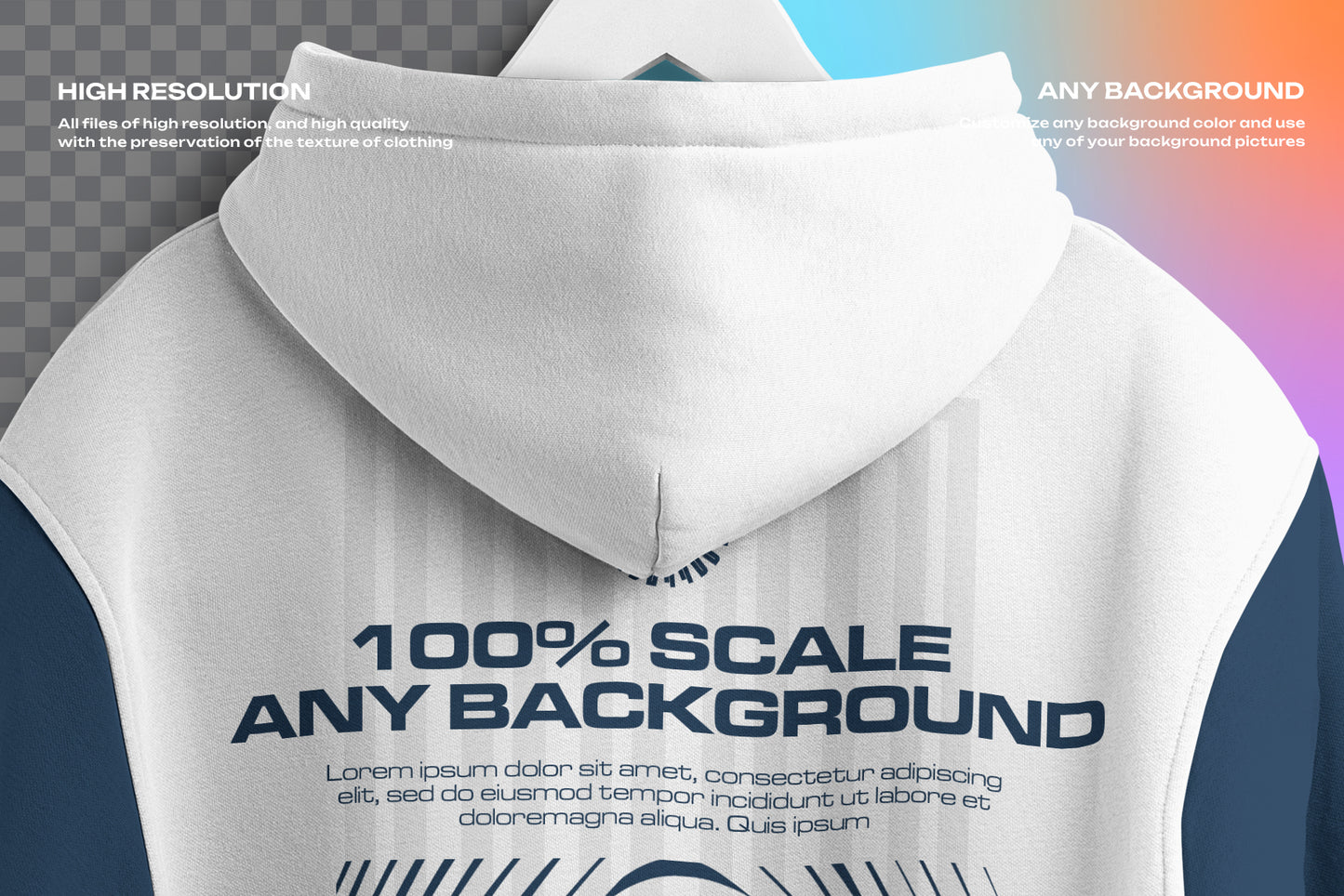 4 Mockups Unisex Oversize Hoodie