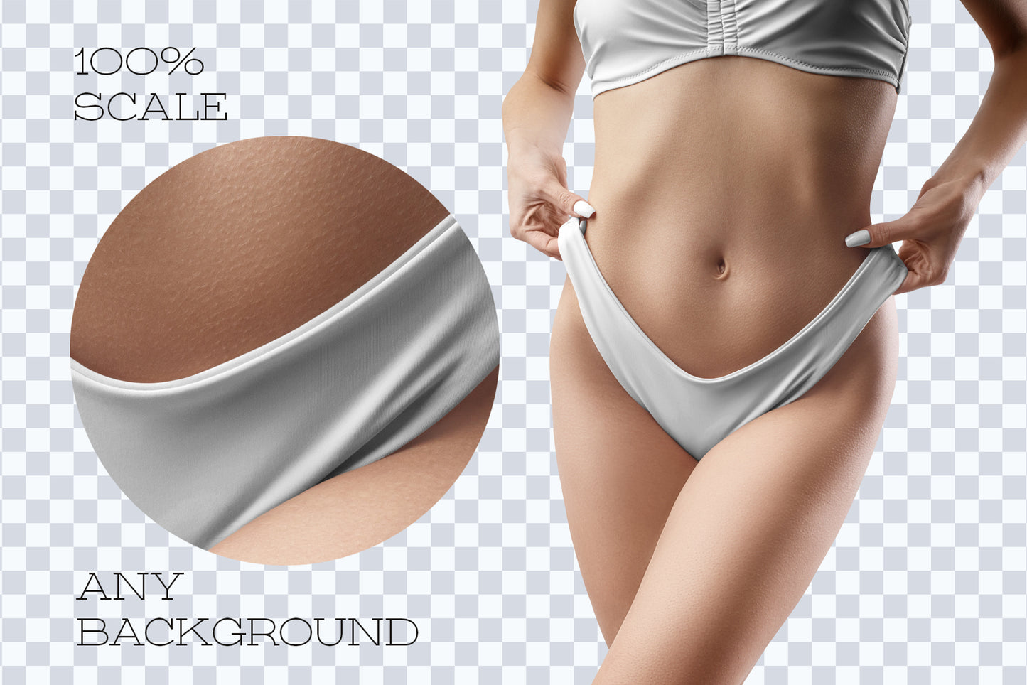 7 Mockups Bikini Swimsuit