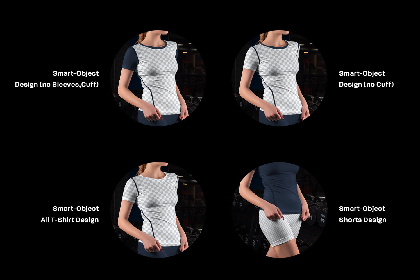 9 Sports T-Shirts and Shorts Mockups